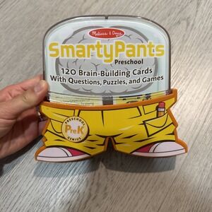 Melissa & Doug Brand Smarty Pants Pre K Brain Building Cards Puzzle & Game NEW